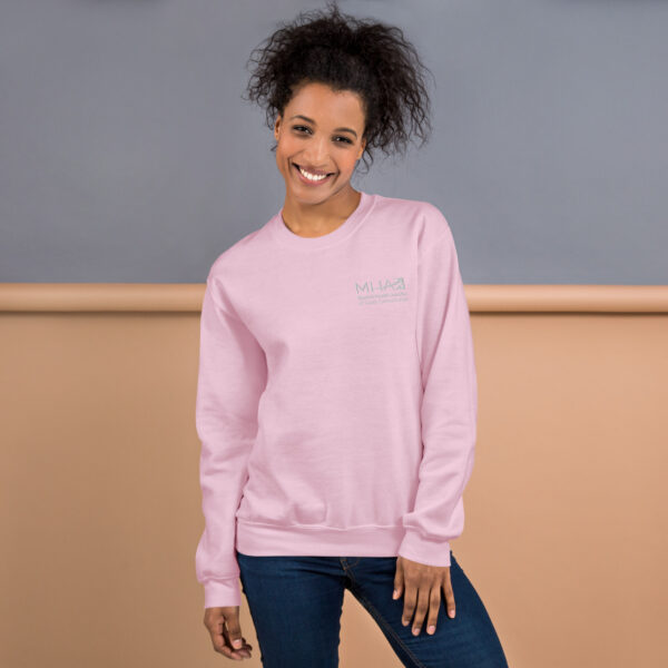 Unisex Crew Neck Sweatshirt Light Pink Front 66e2051abe096.jpg