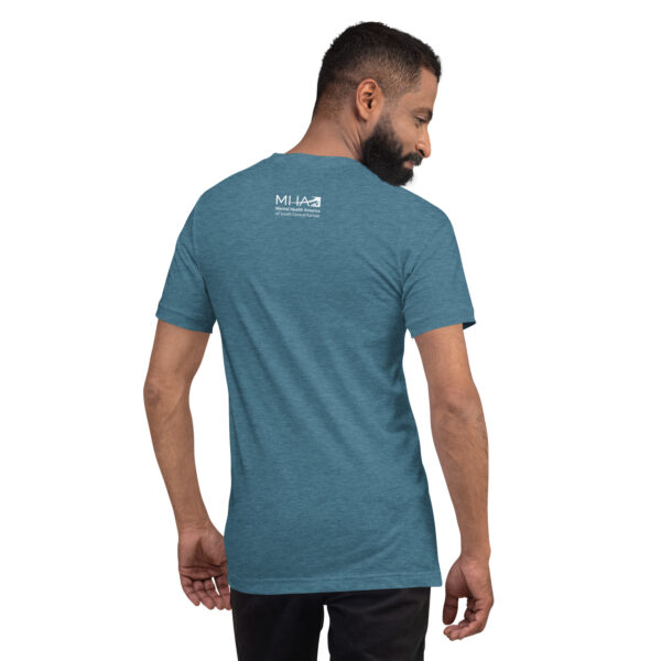 Unisex Staple T Shirt Heather Deep Teal Back 66e21137a84c1.jpg